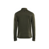 BLAKLADER 4735 STRIKER Jacket Forest Night (Men) in Grid Fleece – front view; Application Craftsman, Holster Pockets false, Features 4-way stretch; Ventilating mesh panels; Body-hugging fit; Cuffs with thumb holes