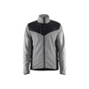 BLAKLADER 5942 Craftsman Softshell Jacket Grey Melange / Black (Men) in Knitted Polyester – product display image; Holster Pockets false, Features Softshell reinforcements; Comfy, brushed inner; Extended back, Stretch true