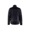 BLAKLADER 5942 Craftsman Softshell Jacket Dark Navy / Black (Men) in Knitted Polyester – front view; Holster Pockets false, Features Softshell reinforcements; Comfy, brushed inner; Extended back, Stretch true