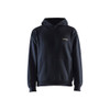 BLAKLADER 9413 Craftsman Fleece Sweater Dark Navy Blue in PolyCotton Fleece – product display image; Holster Pockets false