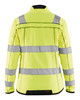 BLAKLADER Hoodie  4966  with  for BLAKLADER Hoodie  | 4966 Womens High Vis Yellow Full Zip Hoodie with Reflective Tape Polyester Fleece that have Full Zip  available in Australia and New Zealand