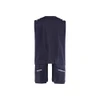BLAKLADER 3039 Flame Resistant Tool Vest Navy Blue in Inherent Flame-Resistant Ripstop with Holster Pockets – front view; Holster Pockets true, Features Inherent flame resistant; Robust hidden one-way plastic zip; Metal free; Ripstop