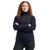 BLAKLADER Jacket | 5943 Womens Dark Navy Blue /Black Jacket Knitted with Full Zip in Polyester Fleece