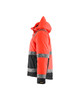 Mens Hiking Jacket  4790  - High Vis red  Full Zip  Waterproof & Breathable for Outdoor Adventures.