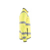 BLAKLADER 4941 High Vis Jacket Hi-Vis Yellow (Men) in Micro Fleece – side view; Holster Pockets false, Features Antipilling treated; Double brushed; Wide reflectives