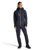 This Dark Navy Blue Blaklader Workwear jacket is crafted from durable Softshell, perfect for outdoor work conditions Water Repellent .