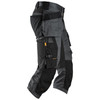 SNICKERS Shorts | 6142 Allround Work Steel Grey Pirates Shorts with Kneepad Pockets with Holster Pockets Cordura with Stretch