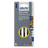 WILPU HGS 24 DV Jig Saw Blade 100 mm 6.35 TPI (Pack of 5) – product display image; HCS / CV, T-Shank, Features Curved Cut, Suitable Materials wood