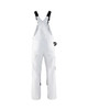 BLAKLADER Overalls | 2611 Painters White Overalls with Braces and Kneepad Pockets in Cotton