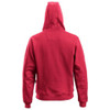 SNICKERS Hoodie  2801  with  for SNICKERS Hoodie  | 2801 Mens Red Full Zip Hoodie in Cotton that have Full Zip  available in Australia and New Zealand