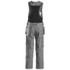 SNICKERS Overalls | 0214 Grey Overalls with Holster Pockets and Kneepad Pockets in Canvas SNICKERS Overalls | 0214 Grey Overalls with Holster Pockets and Kneepad Pockets in Canvas
