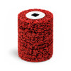 RESTORER TOOL PXRARP03 Ceramic Stripping Wheel 80mm × 100mm – product display image; 80mm diameter x 100mm width, Ceramic Abrasive, Application Heavy Stripping, Mounting Type RESTORER Roller / Drum