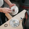The MAFELL Mortising Machine NFU50 Adjustable Groove Cutter Blade is designed for precision cutting with an adjustable range of 15.4mm to 28.4mm.