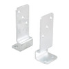 PITZL ATLAS Post Anchor Fixed Hot-Dip Galvanized – product display image; Steel, Application Timber Construction, Range Post Bases