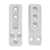 PITZL HVP Concealed Connector 80mm 25mm 12mm With Lift-Off Protection Aluminium Anodized – front view; Application Structural Timber