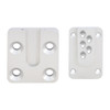 PITZL HVP STEEL / CONCRETE 60/90mm Wide, 100mm High, 18mm Thick Structural Connector Wood-to-Steel / Concrete With Lift-Off Protection Anodized Aluminium – product display image; Application Structural Timber / Hybrid Construction, Suitable Material…