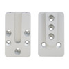 PITZL HVP 40x70x12mm Concealed Connector With Lift-Off Protection Anodized Aluminium – front view; Application Structural Timber