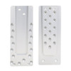 PITZL HEAVY DUTY HVP 140x400x20mm Concealed Connector With Lift-Off Protection Anodized Aluminium – product display image; Application Structural Timber, Suitable Materials Timber
