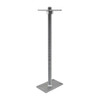 PITZL THREADED ROD Post Base M24 Threaded Rod / Height Adjustable 500 mm Threaded Rod – product display image; Steel, Application Timber Construction, Range PTP easy