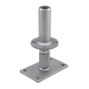 PITZL 10930 Post Base M24 110mm Height Adjustable Pipe Upper Connection – product display image; Steel, Application Timber Construction, Range PTP easy