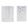 PITZL HVP STEEL / CONCRETE 150x200x25mm Structural Connector Wood-to-Steel / Concrete With Lift-Off Protection Anodized Aluminium – product display image; Application Structural Timber / Hybrid Construction, Suitable Materials Timber;Steel;Concrete