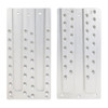 PITZL DOUBLE HVP 240x500x20mm Concealed Connector With Lift-Off Protection Anodized Aluminium – product display image; Application Structural Timber, Suitable Materials Timber