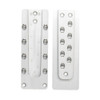 PITZL HVP REDUCED WIDTH 100x300x20mm Concealed Connector With Lift-Off Protection Anodized Aluminium – product display image; Application Structural Timber, Suitable Materials Timber