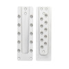 PITZL HVP REDUCED WIDTH 100x350x20mm Concealed Connector With Lift-Off Protection Anodized Aluminium – product display image; Application Structural Timber, Suitable Materials Timber