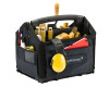 This tool bag is ideal for professionals seeking a practical and organized approach to tool storage. This tool bag is ideal for professionals seeking a practical and organized approach to tool storage.