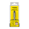 FAMAG 3101 Router Bit 12.7mm x 25.4mm 8 Shank Flush Trim – product display image; Tungsten Carbide, TCT, 8, Features Ball Bearing