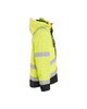 BLAKLADER 4837 High Vis Yellow Rain Jacket Reflective Tape