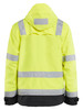BLAKLADER 4837 High Vis Yellow Rain Jacket Reflective Tape