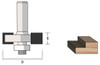 FAMAG 3114 Rabbeting Bit with Bearing Router Bits with 8mm Shank for the Joinery Industry and Carpenters in New Zealand, Fiji and Vanuatu
