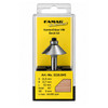 FAMAG 3118 Bevel / Chamfer 31.8 x 12.7 8mm Router Bit - display