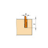 K023 CHAMP Glued Biscuit Connectors prevent gaps over time, making them ideal for durable furniture construction.