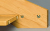 KNAPP Connections | DUO HOOK 30 mL Cabinetry and Furniture Connections for Tolerance in Silver Zinc