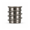 RAMPA SKD30 Threaded Insert 10mm M5 12mm Stainless Steel – side view; 1.4305 / 1.4301, Hex 5 mm, 9 bore, Application Wood fastening and furniture assembly