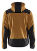 BLAKLADER Hoodie Jacket 5940 Yellow Sweater Jacket Full Zip Knitted Softshell