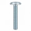 RAMPA KF 8 x 50 mm M8 Flat Head Steel Silver Zinc Hex 5 mm Screw - Side 1