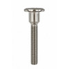 RAMPA KFS 6 x 45 mm M6 Flat Head Steel Nickel Plated Hex 5 mm Screw - Side 1