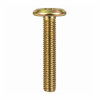 RAMPA KF Bolt Flat Head M6 65mm Hex 4 mm Steel Yellow Zinc – side view; 6 diameter, Application Furniture and joinery fastening, Mounting Type Screw-in, Suitable Materials wood;furniture panels;metal hardware