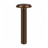 RAMPA KF 6 x 100 mm M6 Flat Head Steel Brown Coated Hex 4 mm Screw - Side 1