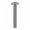 RAMPA KT 6 x 12 mm M6 Mushroom Head Stainless Steel Hex 4 mm Screw - Side 1