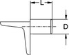 RAMPA shelf supporting angles type BTW available from Craftsman Hardware in Melbourne Australia