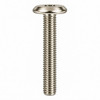 RAMPA KF 6 x 35 mm M6 Flat Head Steel Nickel Plated Hex 4 mm Screw - Side 1