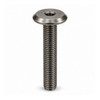 RAMPA KF 6 x 35 mm M6 Flat Head Stainless Steel Hex 4 mm Screw - Front