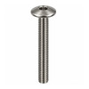 RAMPA KT 8 x 45 mm M8 Mushroom Head Stainless Steel Hex 5 mm Screw - Front