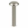 RAMPA KF 6 x 40 mm M6 Flat Head Steel Nickel Plated Hex 4 mm Screw - Front