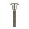 RAMPA KFS 6 x 30 mm M6 Flat Head Steel Nickel Plated Hex 5 mm Screw - Side 1