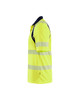Experience ultimate comfort in the BLAKLADER Shirts in High Vis Yellow / Navy Blue, where soft Polyester meets effortless style.